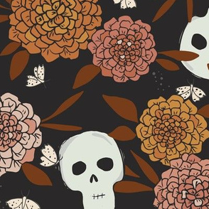 Floral Skull