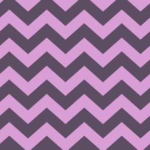 Chevron Pattern - Lilac and Somber Lilac