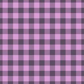 Gingham Pattern - Lilac and Somber Lilac