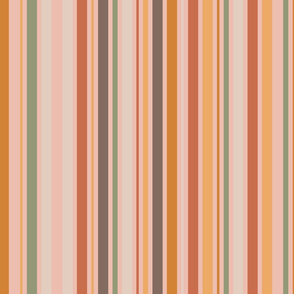 Retro Stripe Orange