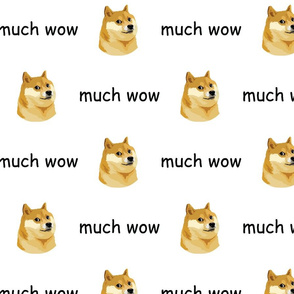 Doge Much Wow White - Large (DOGE Collection)