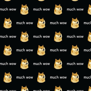 Doge Much Wow Black - Medium (DOGE Collection)