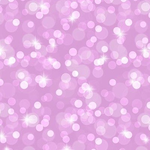 Sparkly Bokeh Pattern - Lilac Color