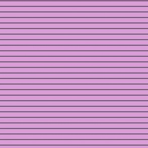Small Horizontal Pin Stripe Pattern - Lilac and Somber Lilac
