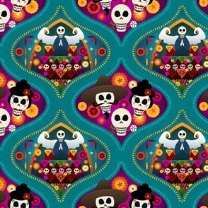 Day of the Dead Calaveras - Large