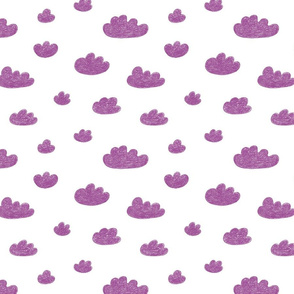 (small) Kodomo Clouds purple