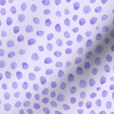 lilac watercolor spots