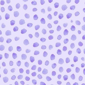 lilac watercolor spots