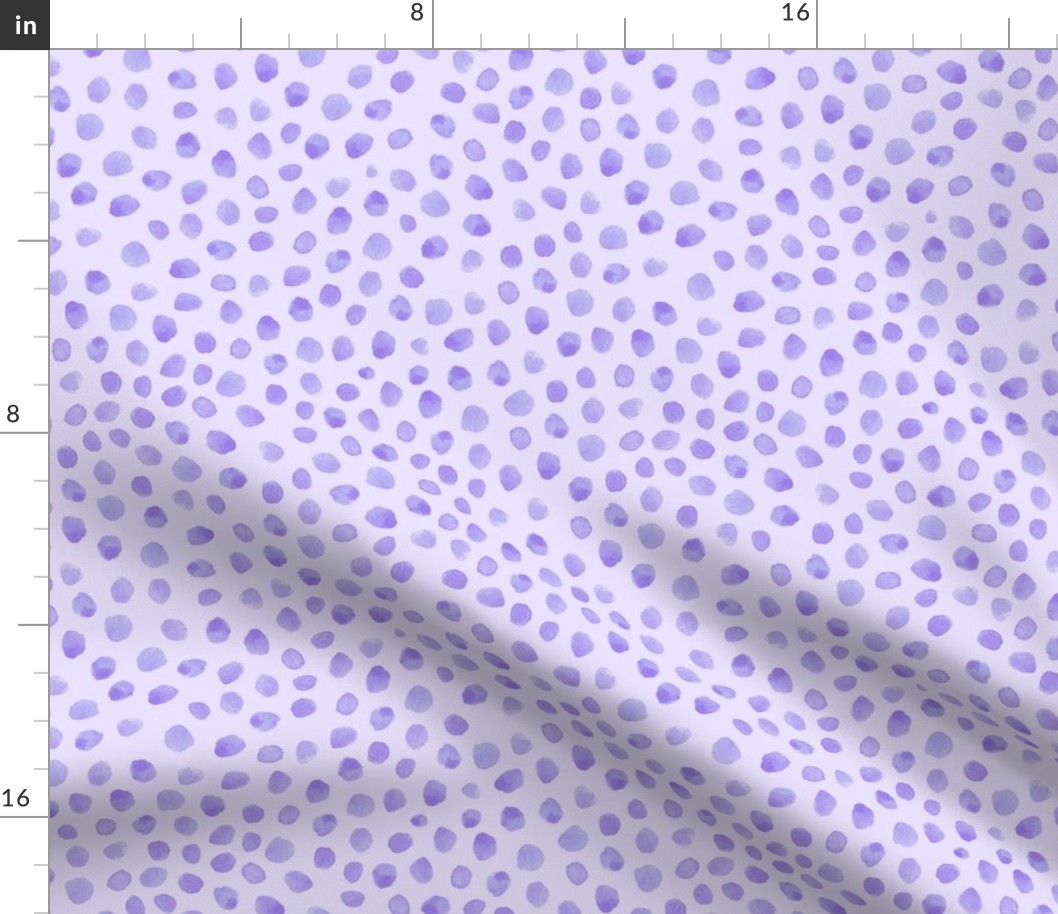 lilac watercolor spots