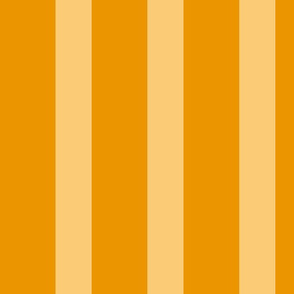 Large: Tangerine and Orange Melon Stripes