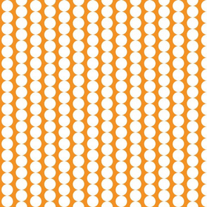 dot chain-vertical-tangerine/white