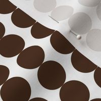 dot chain-vertical-dk chocolate/white