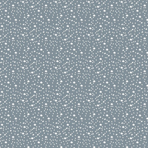 Dots Blue Grey