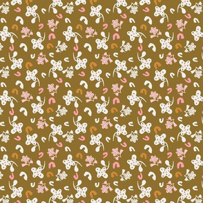 Sweet Floral Party Olive