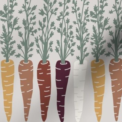 Kaleidoscope of Carrots - In a Row