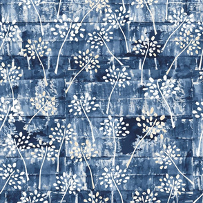 indigo shibori texture pattern