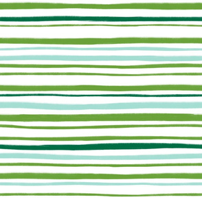Green Mint Stripes