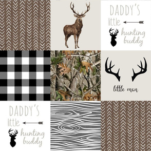 rustic buck camo -  daddy's hunting buddy