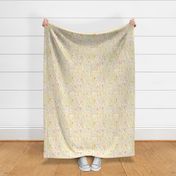 Showers and Flowers -Cream -Large