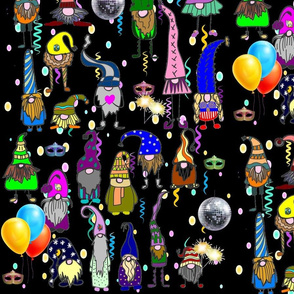 Gnomes Disco Masquerade Party