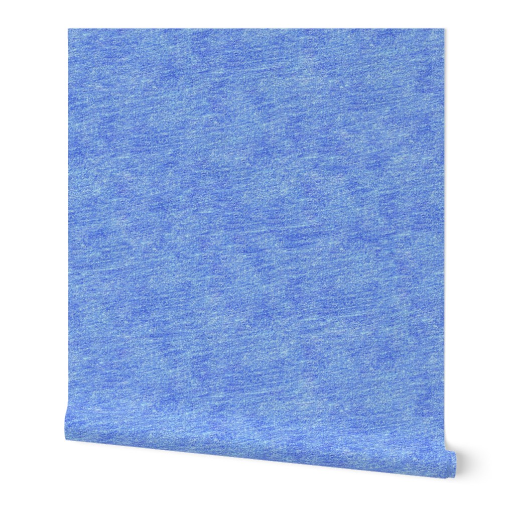 blue crayon background