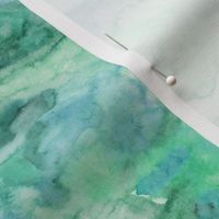 blue and green watercolor texture background