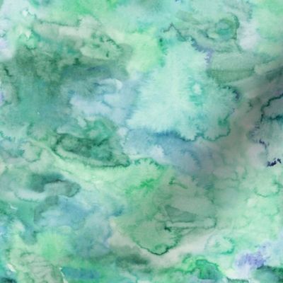blue and green watercolor texture background