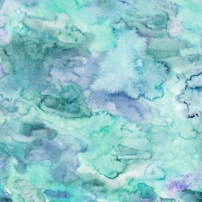 aqua, mint, blue watercolor background texture