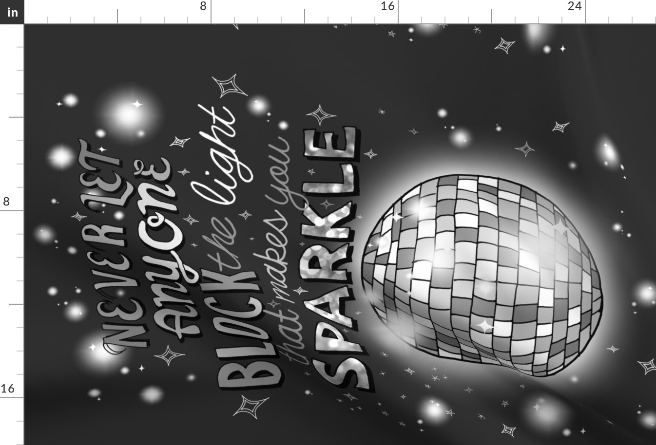 Sparkle! (Silver Disco Ball) 