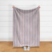 Formal grey and pink stripe large