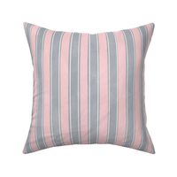 Formal grey and pink stripe