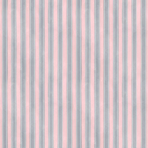 Formal grey and pink stripe small