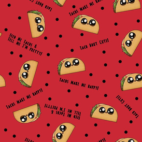 Taco Bout Cute_red