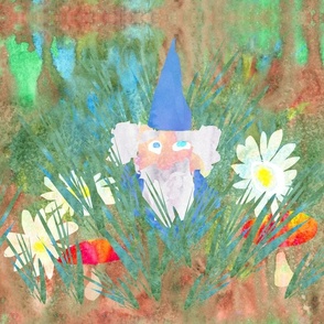 Gnome In the Weeds (Mirrored)