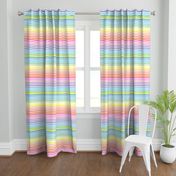 Classic Stripes / Pastel Bright Rainbow