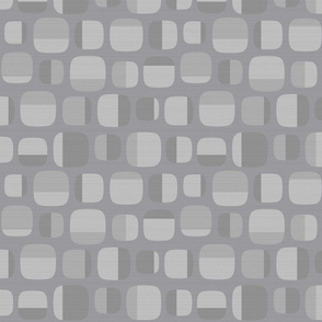 Square Bubbles Gray