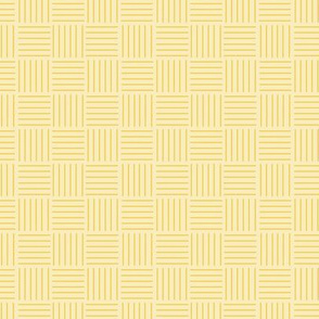 bee basketweave yellow