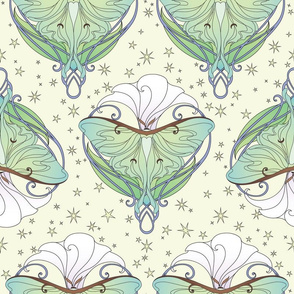 Datura Fabric Wallpaper And Home Decor Spoonflower