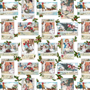 Festive Victorian Christmas Cards