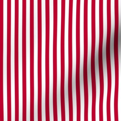 Peppermint Hard Candy Stripes in Red and White