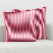 Peppermint Stripes in Red and White