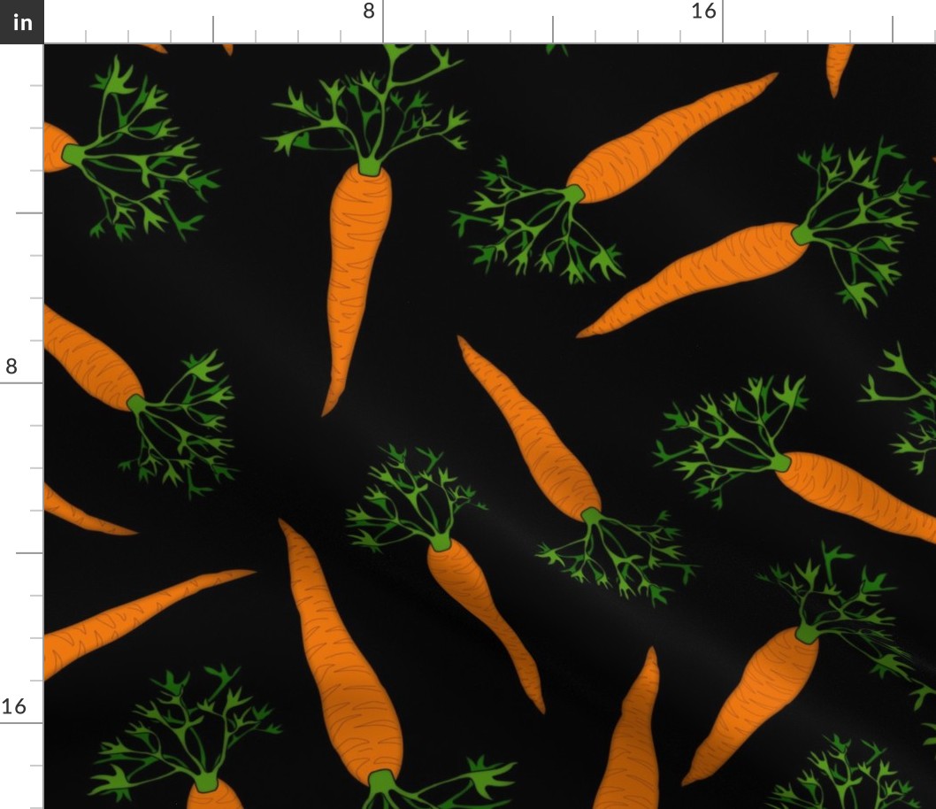 Carrots Large Black