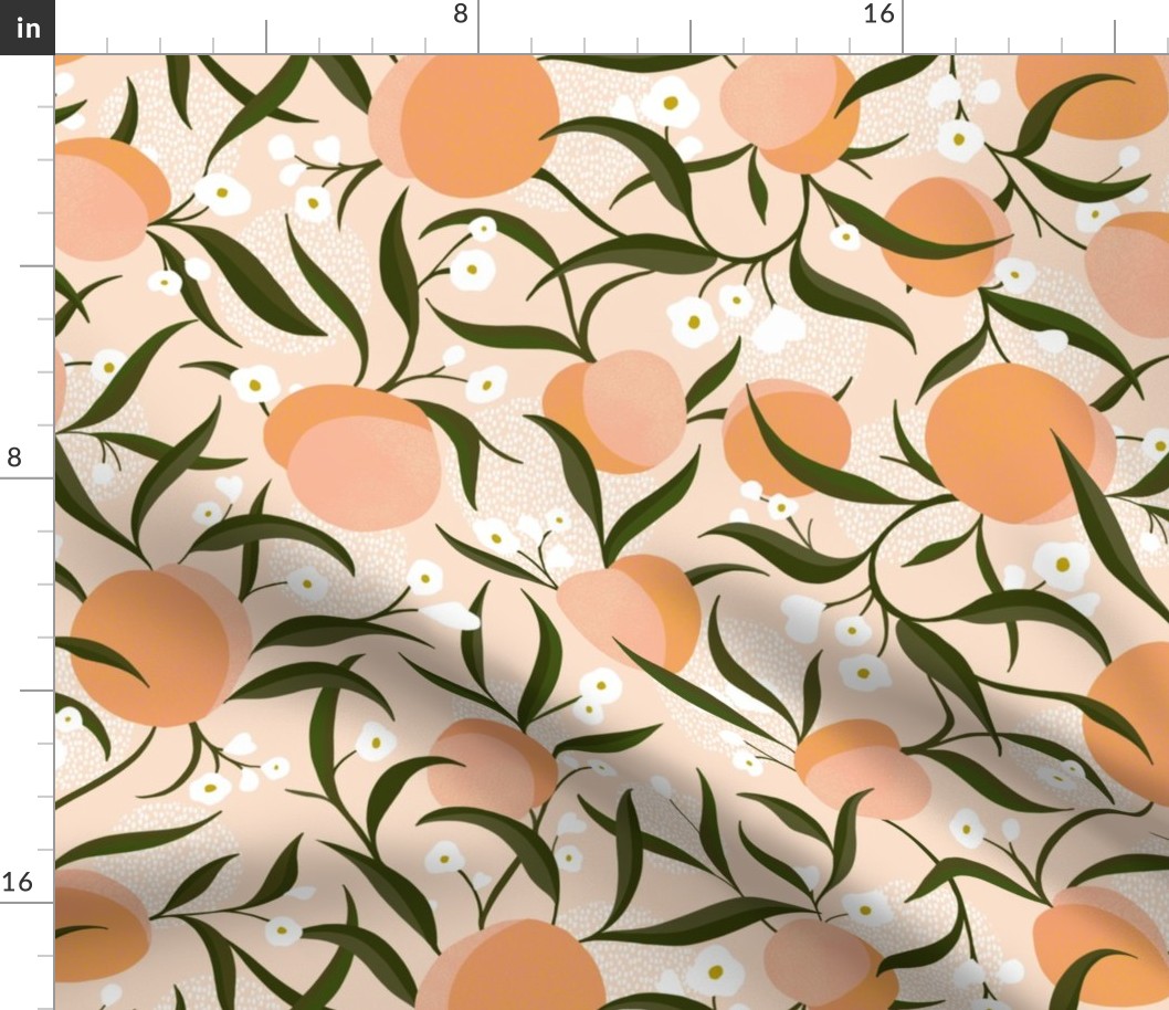 Peaches and polka dots *updated*