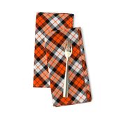 Colorful Orange Fall Plaid