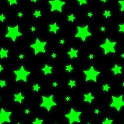 Glowing Stars Fabric, Wallpaper and Home Decor