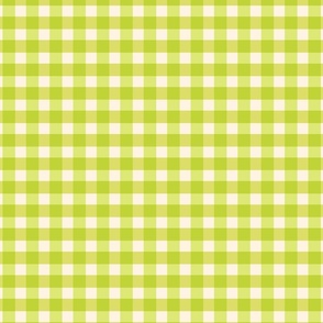 Groovy Gingham - Lime