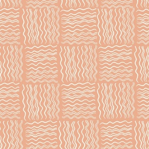 Woven Waves - Apricot