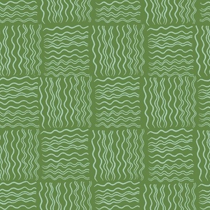 Woven Waves - Green