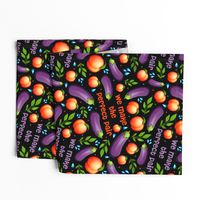 Large Scale We Make the Perfect Pair Eggplant and Peach Emoji Funny Adult Humor