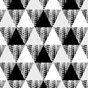 triangular monochrome 